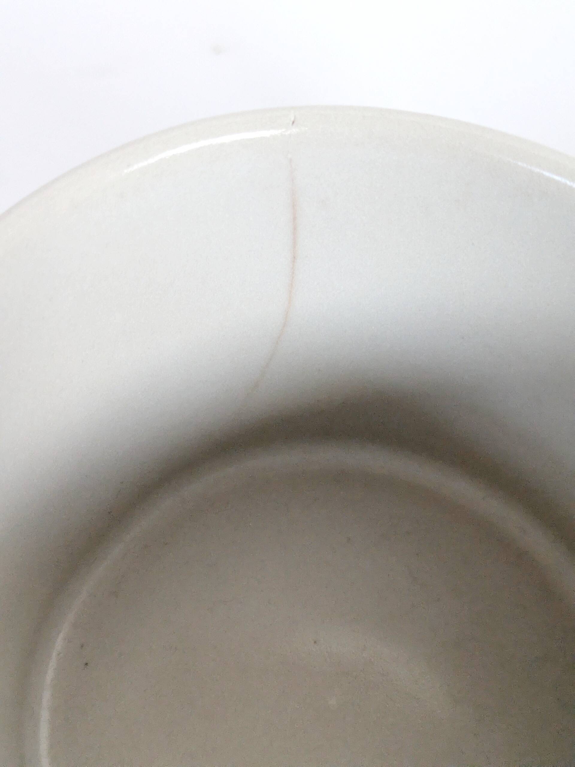 Set of 4 ceramic pieces by Madeleine Brault, Pottery of the Dove