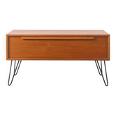 Commode rouge élégante des années 60, WK Möbel
