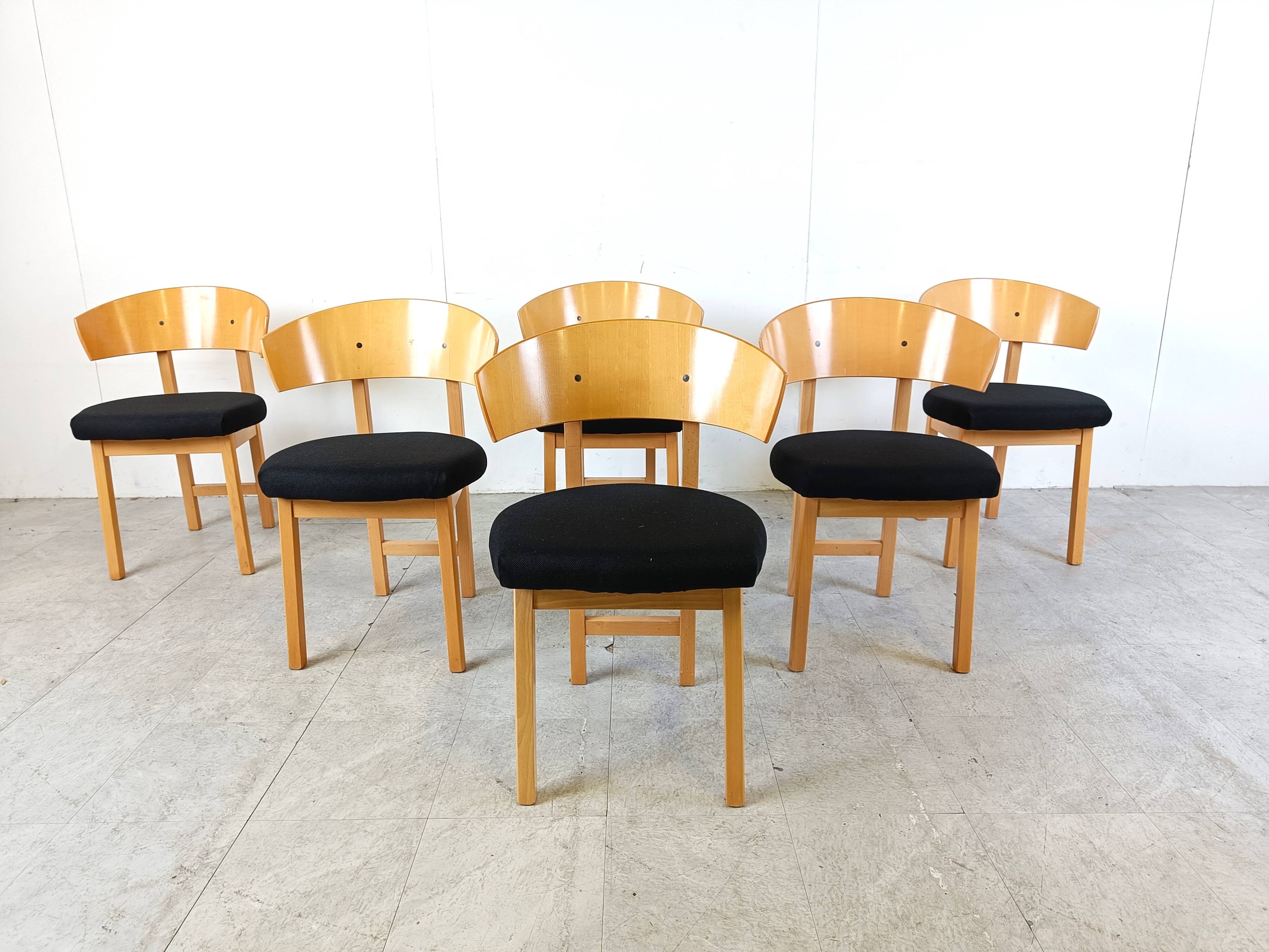 Vintage Ikea dining chairs by Niels Gammelgaard, 1990s