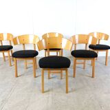 Chaises de salle à manger vintage Ikea par Niels Gammelgaard, 1990