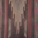 Vintage Turkish hallway rug 75x638 cm