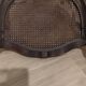 Cane armchair