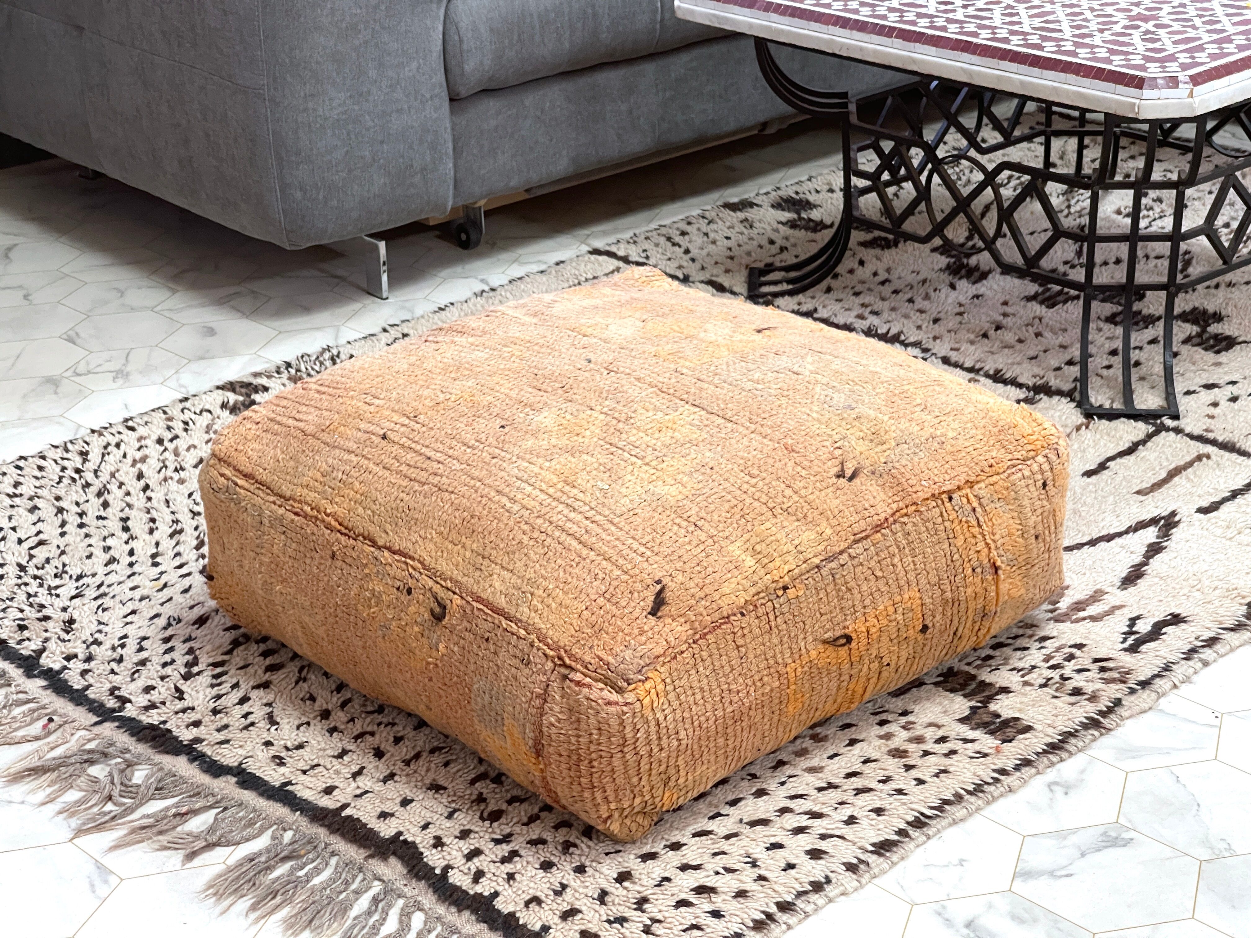 Moroccan Kilim Pouf