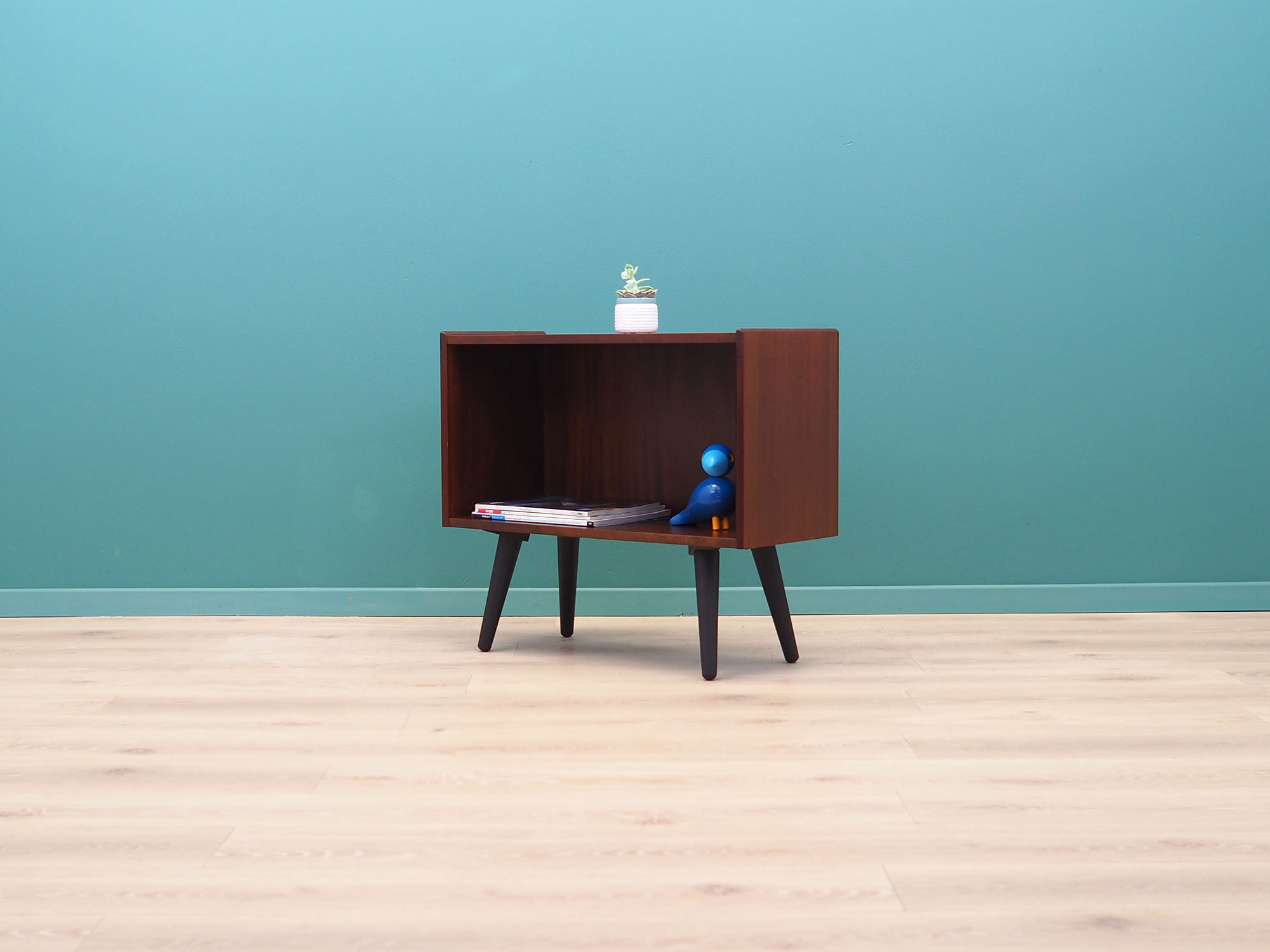 Bibliothèque en acajou, années 60, design danois, fabrication: Danemark