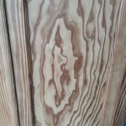 Parisian wardrobe in pitch pine