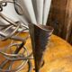 Triple-entwined iron chandelier