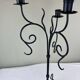 Large iron chandelier