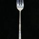 12 SFAM cake forks in silver metal Russian handle