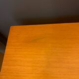 Scandinavian-style desk in light wood