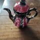 Vallauris Chrome Enameled Ceramic Teapot or Coffee Pot