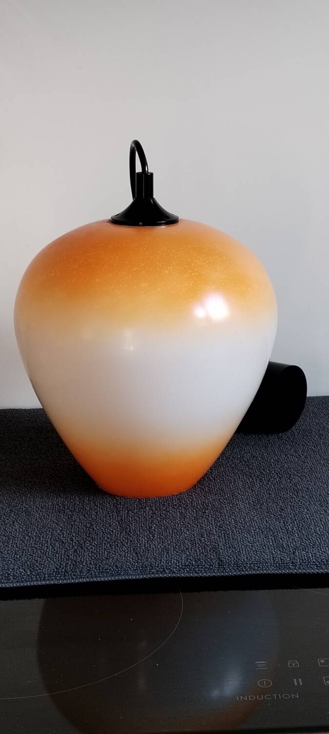 Suspension vintage orange