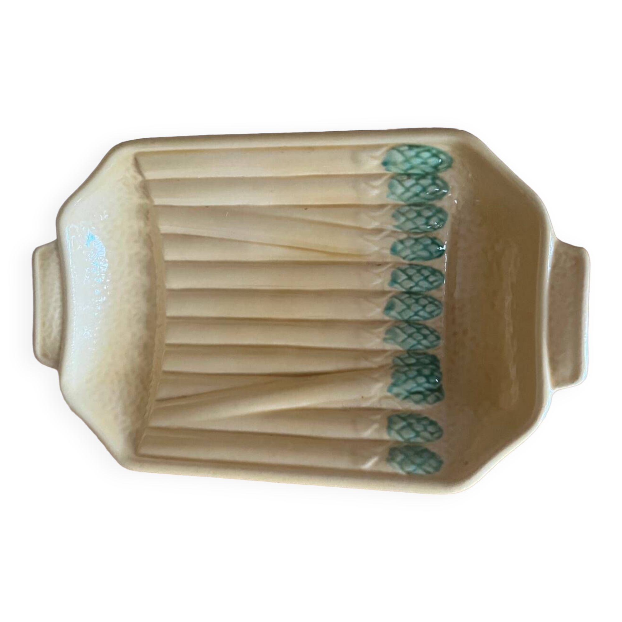 Asparagus barbotine dish