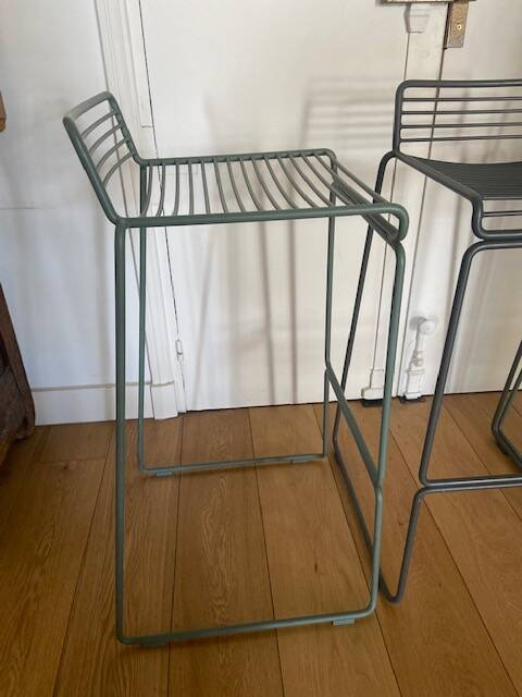 "HAY" high metal stools