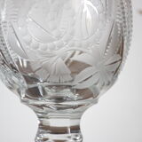 Drageoir en cristal taillé
