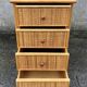 Maugrion weekly planner for Roche Bobois, wood and rattan, 1980s
