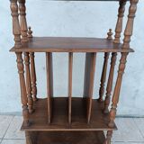 Walnut music cabinet