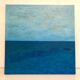 Blue horizon oil painting
