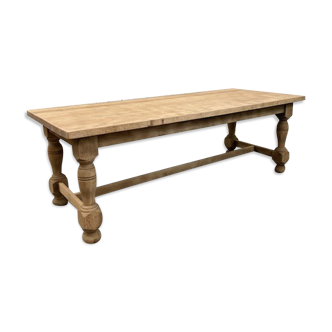 Oak farmhouse table