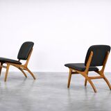 Vintage Mid-Century Swedish Modern Jylland Chairs from Jio Möbler, Set of 2