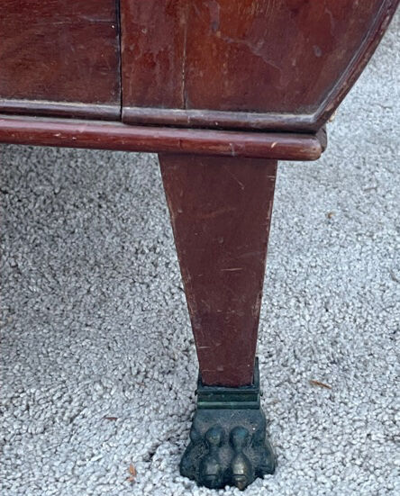 Empire style meridian sofa