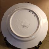 Antique HB Quimper faience plate