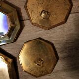 Set of 7 small vintage mirrors