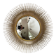 Witch's eye mirror in metal 58cm