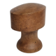 Forme à chapeau ancienne en bois sur pied, 1900, 30