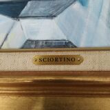 Oil on canvas Signed Stéphane Sciortino