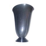 Pewter vase hammered 1930 by Pierre Amédée Plasait