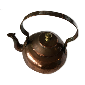 Vintage copper theière