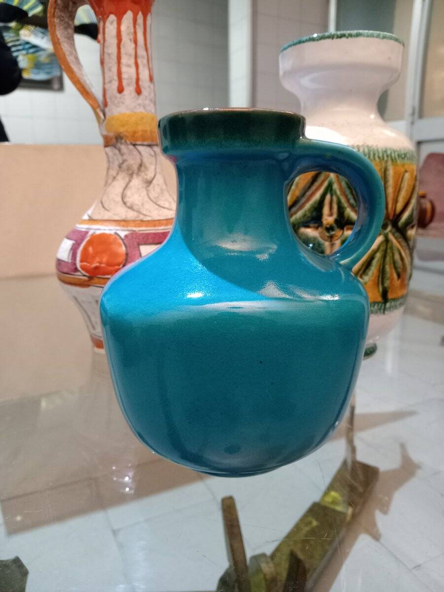 West Germany vase attributed to Ursula Beyraw for Graflich Ortenburg Ceramics, 1960s