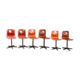 Set of 6 chairs workshop Galvanitas