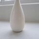 Group of 6 white and grey Midcentury Modern vessels Rörstrand Sweden 1950