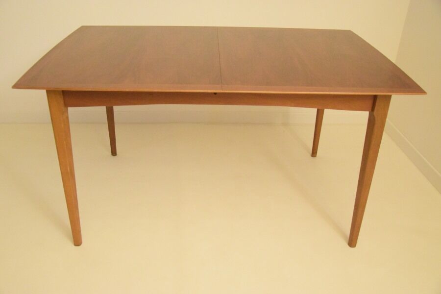 Table salle à manger scandinave palissandre vintage années 60 70 design