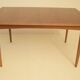Table salle à manger scandinave palissandre vintage années 60 70 design