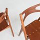 Hans Wegner Sawbuck CH29 dining chairs Carl Hansen & Son Denmark 1952