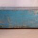 Old low sideboard, tv stand in original blue patina burmese teak
