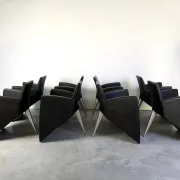 J. Lang armchairs by Philippe Starck for Driade, 1980s, set of 8