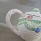 Antique slip teapot