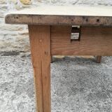 Oak farmhouse table