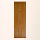 Oak entryway console