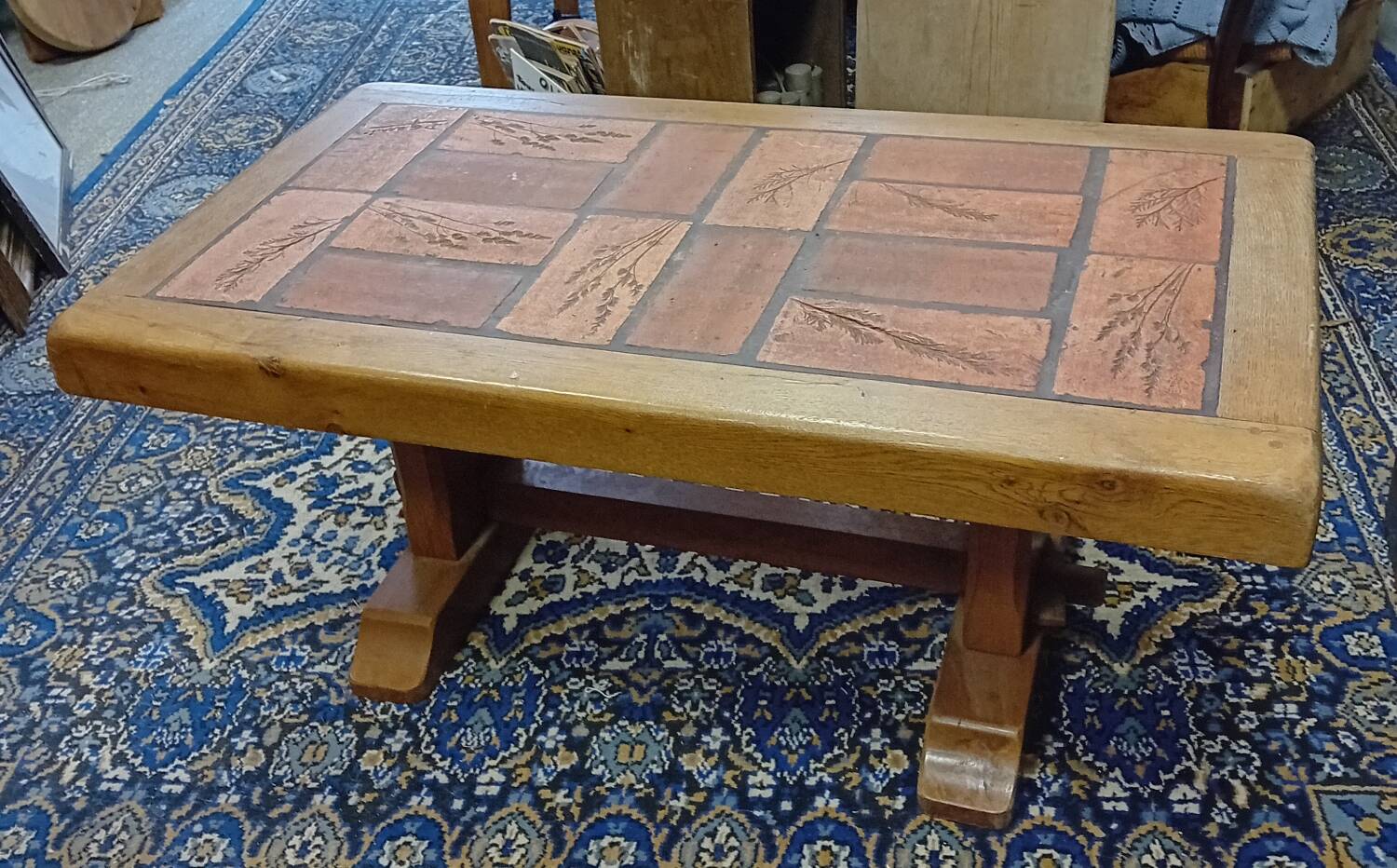 Vintage coffee table by Garnier