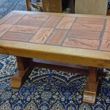 Table basse vintage signée Garnier