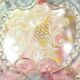 Venetian Italian mirror Barovier Murano from the 1940s.