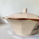 Pink Digoin soup tureens