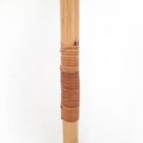 Deux porte-manteaux en bambou vintage