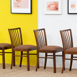 Set of 4 vintage Scandinavian chairs – 44 cm