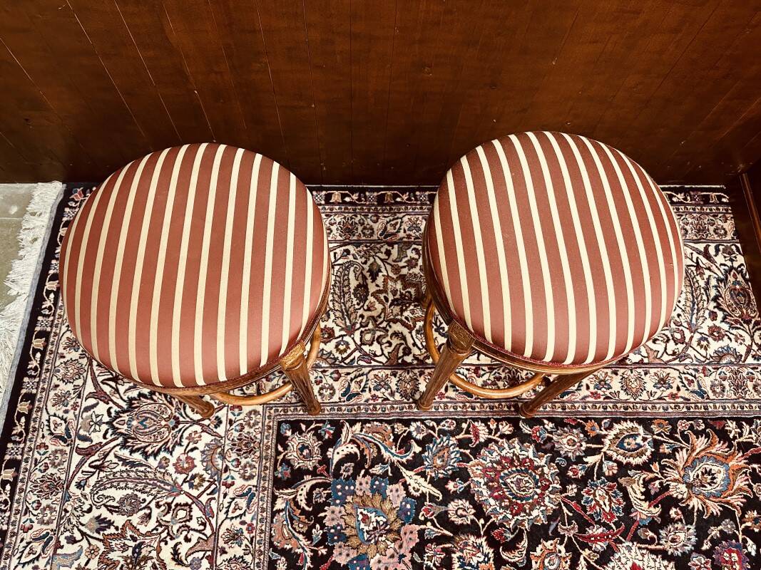 Ensemble de tabourets de bar Art Déco