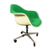 Green office chair by Charles and Ray Eames for Herman Miller, 1980